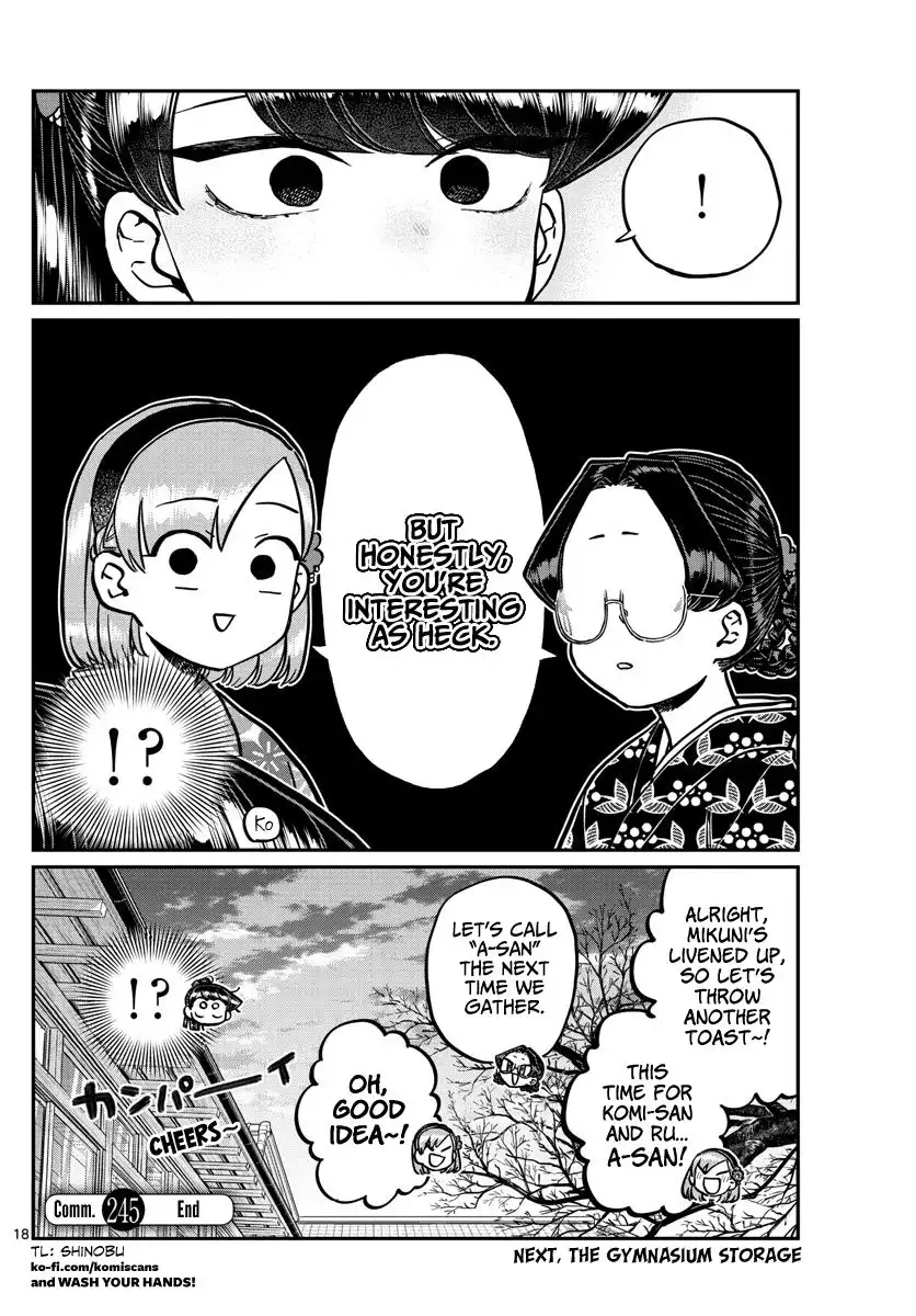 Komi-san wa Komyushou Desu Chapter 245 18